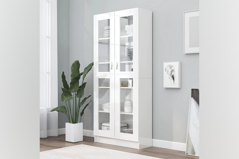 Бюфет с витрини - Мебели АРЕНА