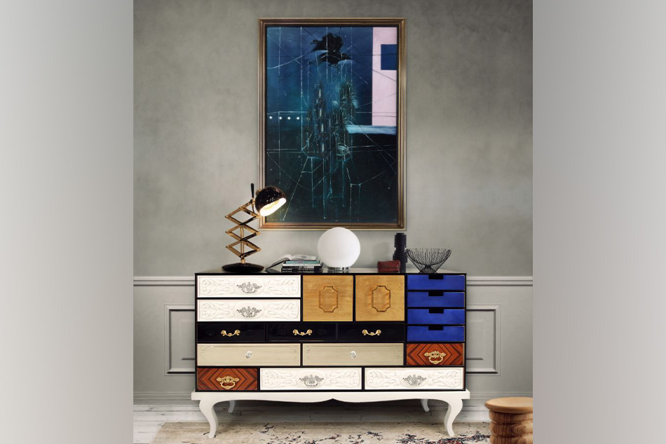 Бюфет в разнообразни цветове