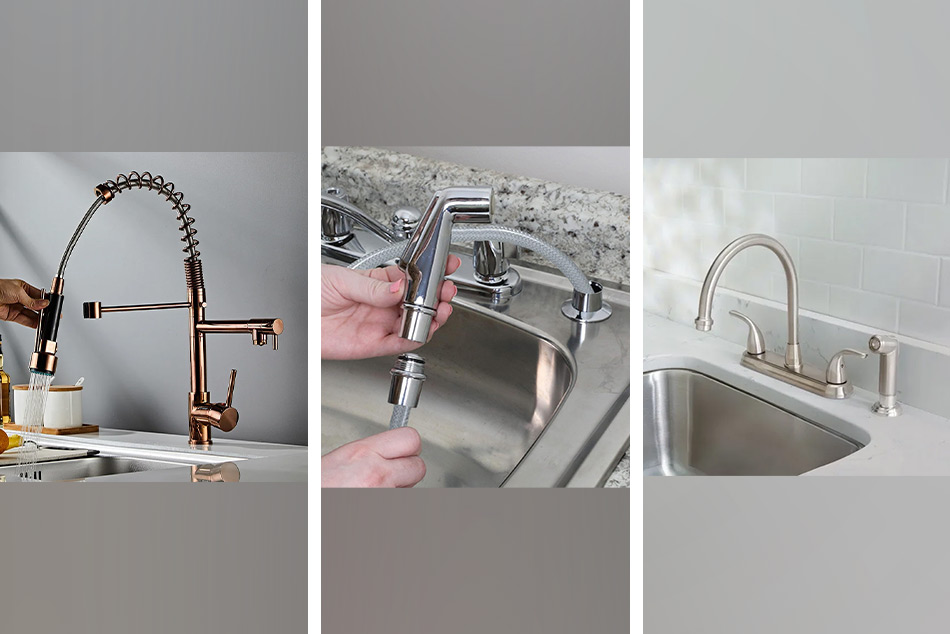 Други варианти за монтаж на смесител в кухнята