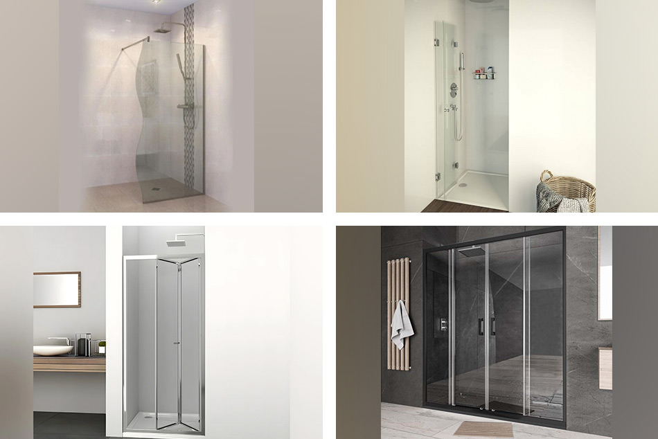 Разнообразни решения с параваните за баня